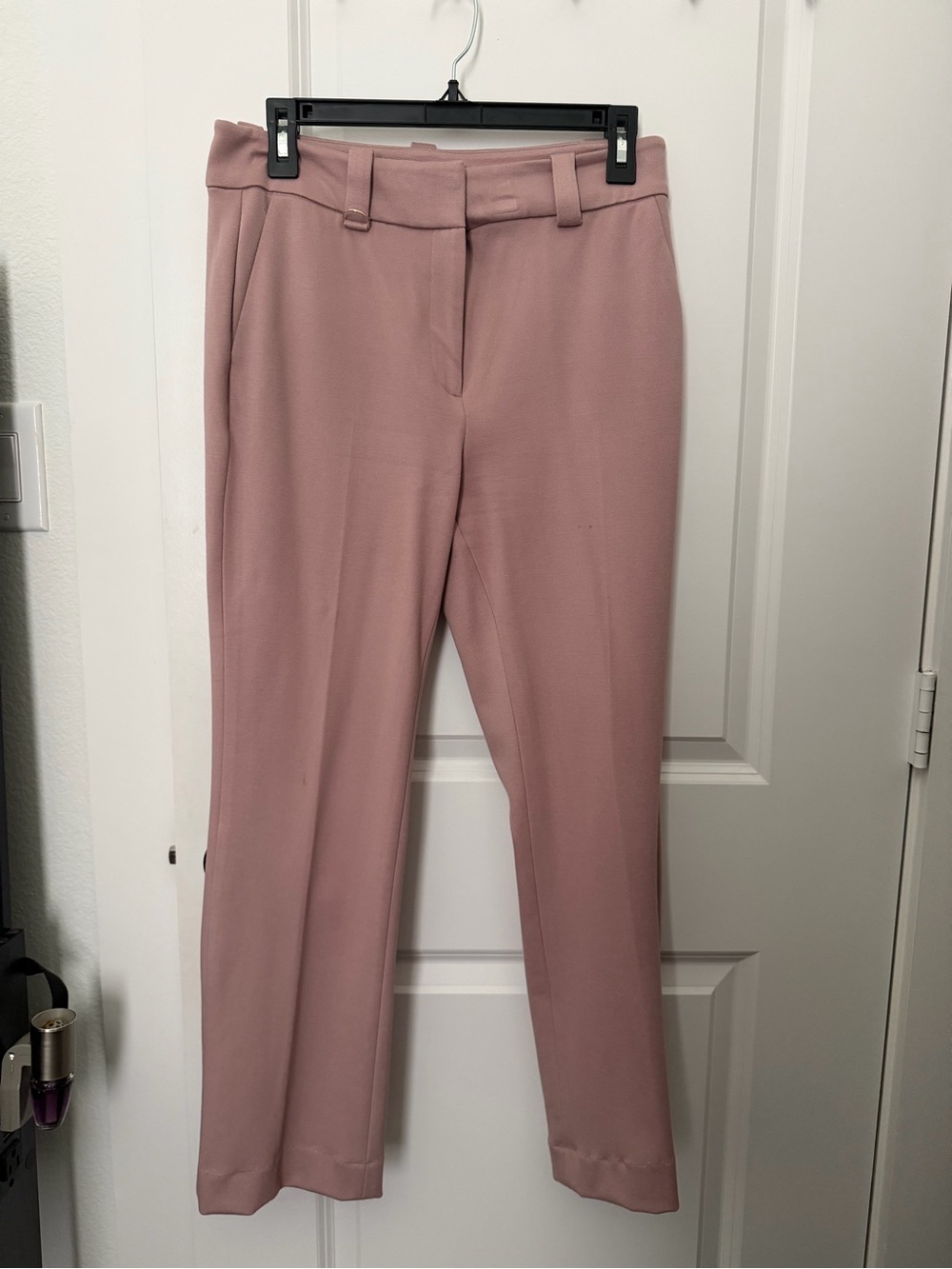 WHBM Women's Blush Pink Tailored Dress Pants Size 4